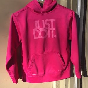 NEW Hot Pink Nike Therma-Fit Pull Over